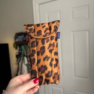 Baggu Leopard Print Sunglasses Case